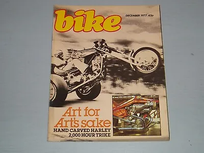 Bike  Dec 77 Enfield 350 Vw Trike Cb400f2 Cb400t Paris Show Bmw R60/7 • $7.44