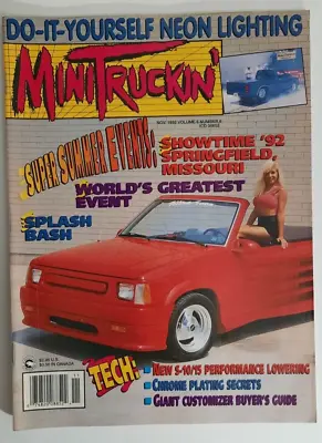 Mini Truckin' Magazine - November 1992 - Vol 6  No 6 - Super Summer Events • $25