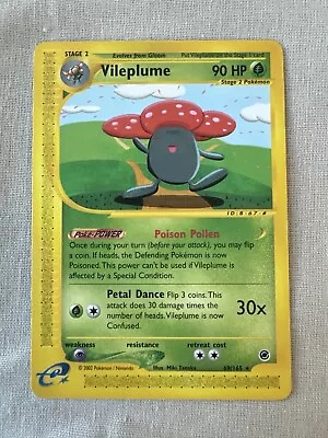 Vileplume E Reader 69/165 RARE Vintage Pokemon Card- MINT Condition!! • $4.99