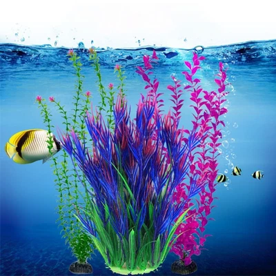 $12.72 • Buy Fish Tank Accessories Aquarium Plants Underwater Grass Aquatic Plants