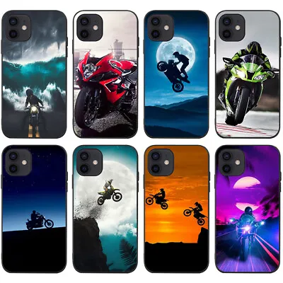 Cool Motorcycle Case For IPhone 15 14 13 12 11 Pro Max Plus Mini XR XS X 8 7 6 • $9.95