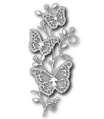 Memory Box Die 99404 Rylan Butterfly Stem • $15.99