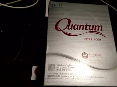 ZOTOS PROFESSIONAL QUANTUM EXTRA BODY MEDIUM To FIRM ACID PERM Men Boy Woman • $12.75