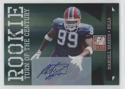 2011 Donruss Elite Turn Of The Century Signatures Marcell Dareus Rookie Auto RC • $2.83