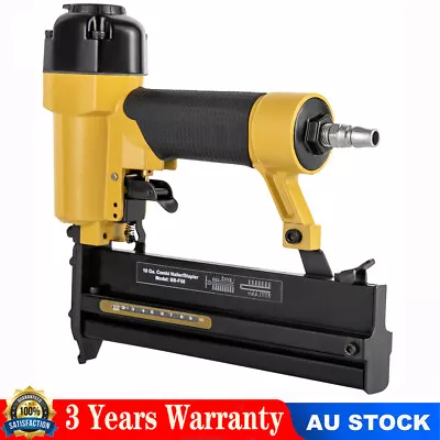 18GA Air Brad Nail Gun Stapler Finish Nailer Pneumatic Finishing Wood Framing AU • $48