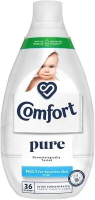  Comfort Pure Fabric Conditioner Liquid Ultra Concentrated 540 Ml 36 Washes • £5.99