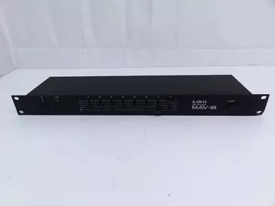 KAWAI MAV-8 MIDI Patchbay Rack Mountable Sound Module Test Completed AC100V • $109.50