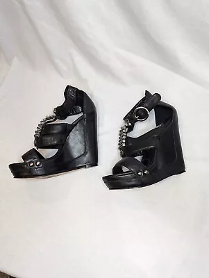 Velvet Angels 'Le Baron' Wedges • $45