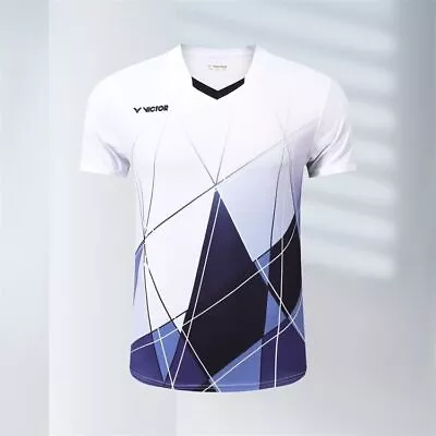 2023 New Victor Men's Sports Tops Badminton Clothes Tennis T-Shirts • $21.60