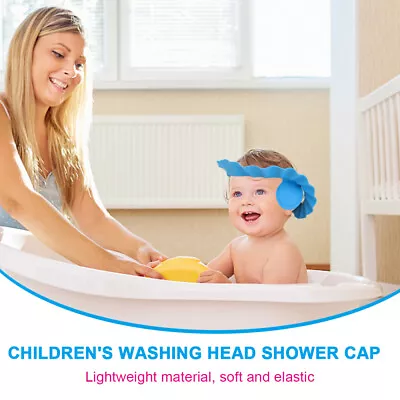 Adjustable Baby Shampoo Cap With Ear Protection Pads • £6.88