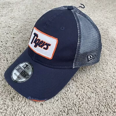 Auburn Tigers New Era 9TWENTY Hat Frayed Patch/Visor Mesh Navy Snapback Cap NWT • $13.15