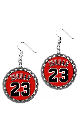 23 Michael Air Jordan Bulls Earrings Earring Set Super Cute Pair Of Earrings  • $6.75