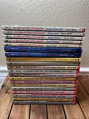 Lot Of 20 Baby-Sitters Club Little Sister Mysteries Ann M. Martin Book Lot READ • $24.99