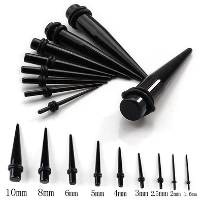 Delicate Ear Piercing Stretching Kit 00G-16G Tapers Plug Tunnel StretcherRTUK`uk • £2.15