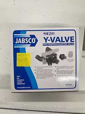 Jabsco 45490-1000 Y-Valve Marine 2-Position Waste Diverter Valve For Boats • $74.99