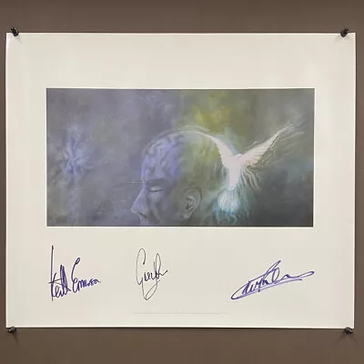 EMERSON LAKE & PALMER Autographed Signed Ltd. Ed. NIC DARTNELL Poster By All 3 • $800