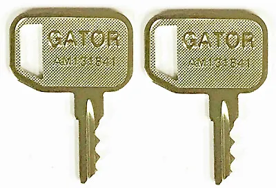 2 John Deere Gator & Mower Ignition Keys Also Some Cub Cadet Ditch Witch Models • $9.79