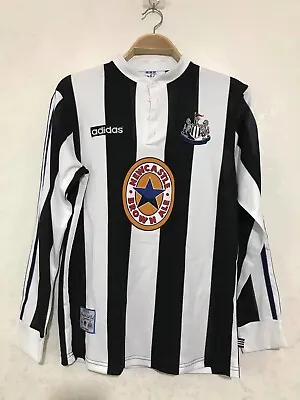 1995-97 Newcastle United Home Long Sleeve Jersey • $39