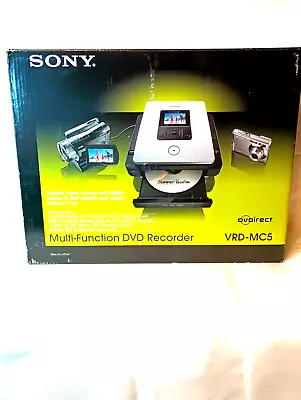 Sony DVD Recorder VRD-MC5 DVDirect Multi-Function VHS To DVD Converter Tested • $169.99