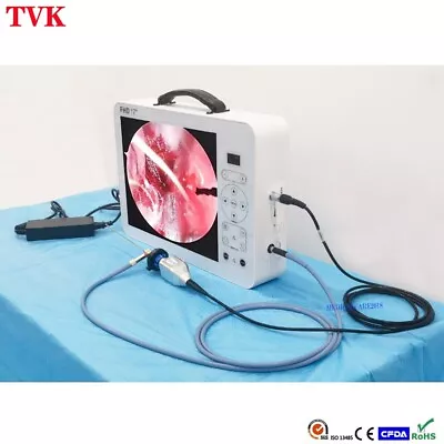 Portable 17  Full HD Video Endoscope Camera System For Otoscope ENT Diagnostic • $4280.50