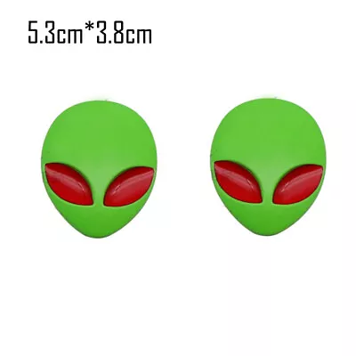 3D Metal Alienware Alien Head UFO Car Rear Truck Emblem Badge Decals Sticker • $11.80