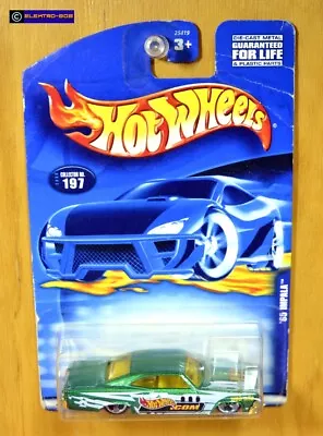 Hot Wheels '65 Chevy Impala Lowrider [Green] 2000 - New*/Sealed/XHTF [Card Wear] • $16.95