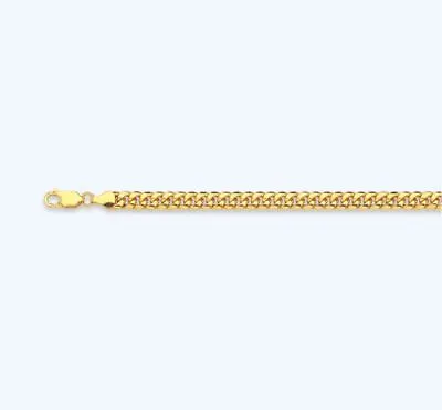 14k Yellow Gold 3mm Miami Cuban Chain Necklace Size 16 -30  Hollow • $308.83