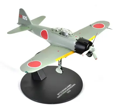 MITSUBISHI A6M8 ZERO HIROYOSHI NISHIZAWA 1943 -Atlas- FIGHTERS OF IIWW - 1/72 • $15.90