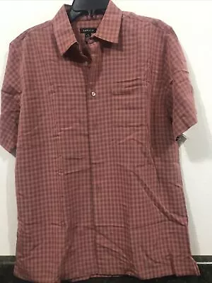 Van Heusen - Men - Shirt - Pink Size Medium (15-15 1/2) (tw-727) • $19.96
