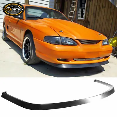 Fits 94-98 Ford Mustang Front Bumper Lip Spoiler Splitter PU • $61.98