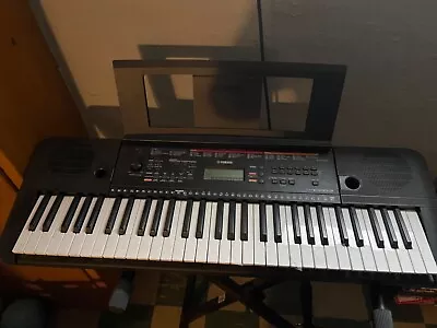 Black Yamaha 61-key Portable Keyboard: Good Condition. Comes With Stand • $175