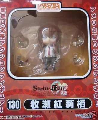 Used GOOD SMILE COMPANY Nendoroid 130 Steins Gate Kurisu Makise ABS&PVC Figure • $104.59