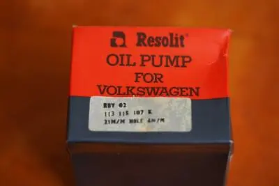 NOS VW Oil Pump 113 115 107 K (21mm Oil Pump With Early 6mm Studs) • $35