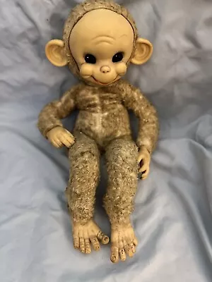 Vintage 1950's Rushton Monkey Chico Stuffed Animal • $49