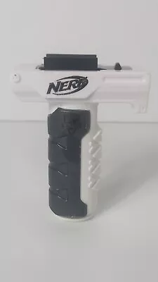 Nerf N-Strike White Elite Retaliator Pump Handle Grip Foregrip Accessory GC • $27.99