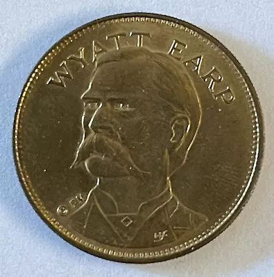 Wyatt Earp US Deputy Marshall Badge Token -   • $5