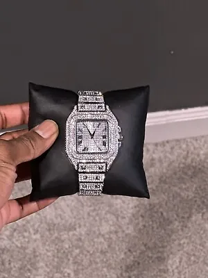 Moissanite Style Diamond Watch (Mav Mini By Merakai) (partially Iced) - NEW • $20