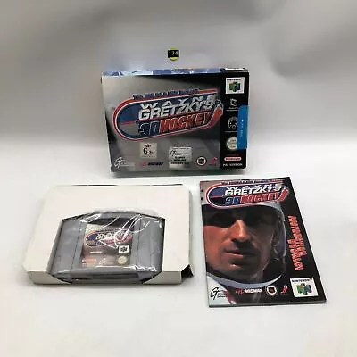 Wayne Gretzky's 3D Hockey Nintendo 64 N64 Game Boxed Complete PAL Y174 • $89.95