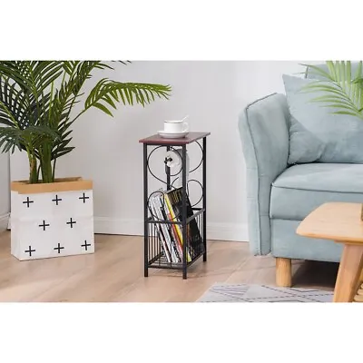 Side Coffee Tea Table Sofa End Table Laptop Portable Storage Cabinet Toilet Unit • £27.99