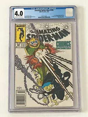 Amazing Spider-Man #298 CGC 4.0 1st Eddie Brock Cameo 1st McFarlane KEY Comic • $89.95