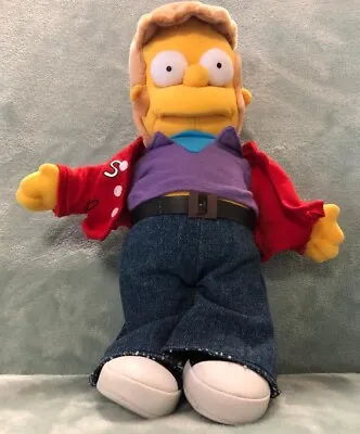 The Simpsons Homer Young Teenager Plush -dakin - Rare • £22