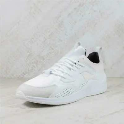 Mens Cortica Poise M 419 Triple White  Quality Trainers MRRP £49.99 • £12