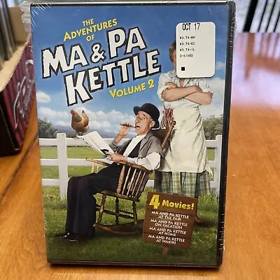 The Adventures Of Ma And Pa Kettle - Volume 2 (DVD 2011 2-Disc Set) • $9.99