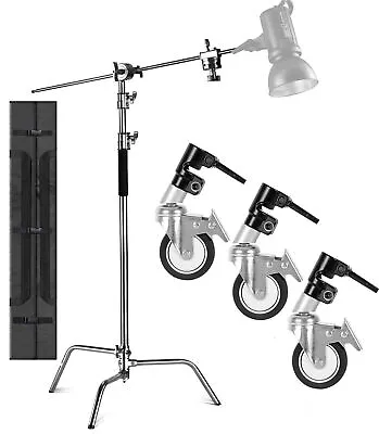 Portable Max.10kg 3.3m Light Stand Adjustable For Studio Photo Flash Lighting AU • $182