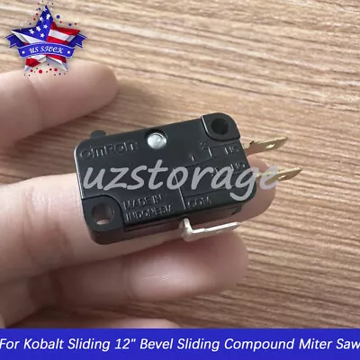 NEW ON/OFF Switch 2Pins For Kobalt Sliding 12  Bevel Sliding Compound Miter Saw • $17.32