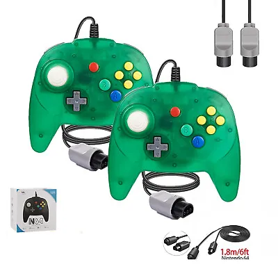 Mini N64 Controller Wired Game Controller Joystick For Nintendo N64 Console Game • $9.99