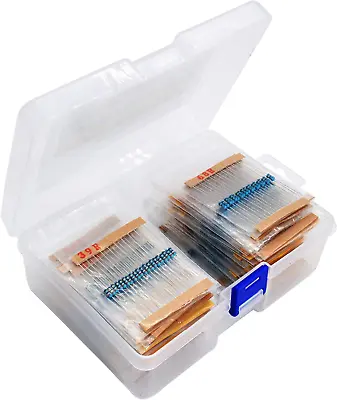 1460 Piece Resistor Assortment KitMetal Film Resistor Resistance1/4 Watt  • $18.99