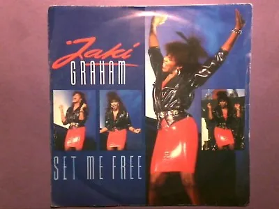 Jaki Graham - Set Me Free (7  Single) Picture Sleeve JAKI 7 • £2.19