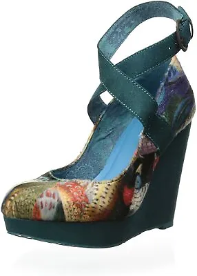 £142.81 • Buy Desigual Women's Kiwi Turquoise Multi Colored Boots