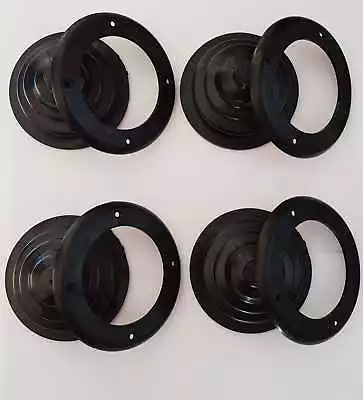 £35.99 • Buy 4 X NEW Boat Rubber Cable Grommet Gland Cone Steering Control Marine Witches Hat